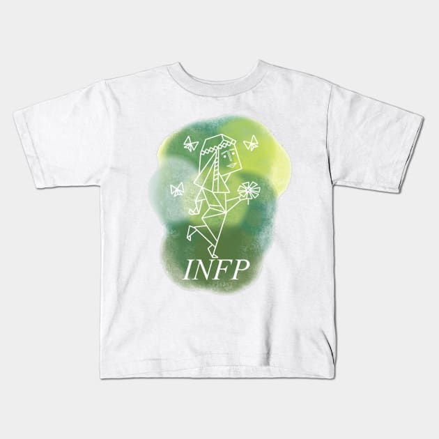 INFP - The Mediator Kids T-Shirt by KiraCollins